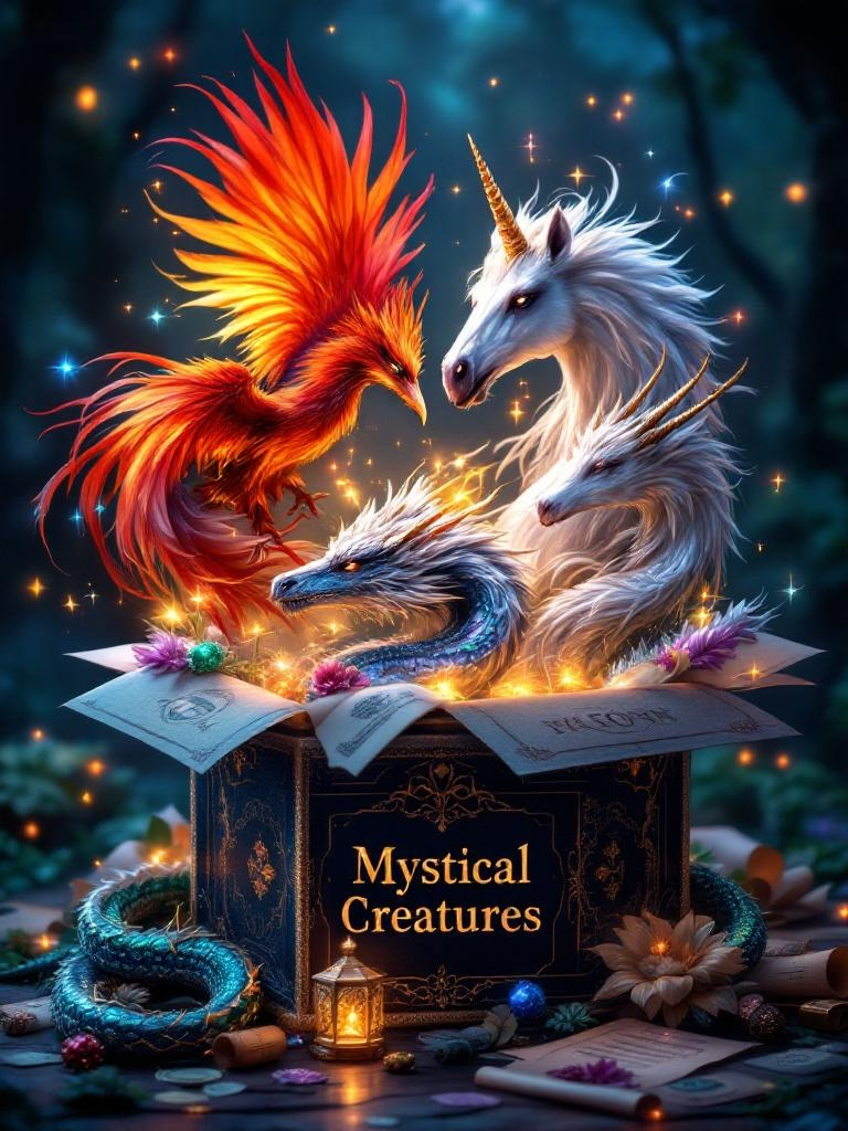 Mystical Creatures Themed Box